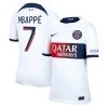 Maillot de Supporter Paris Saint-Germain Mbappé 7 Extérieur 2023-24 Pour Femme